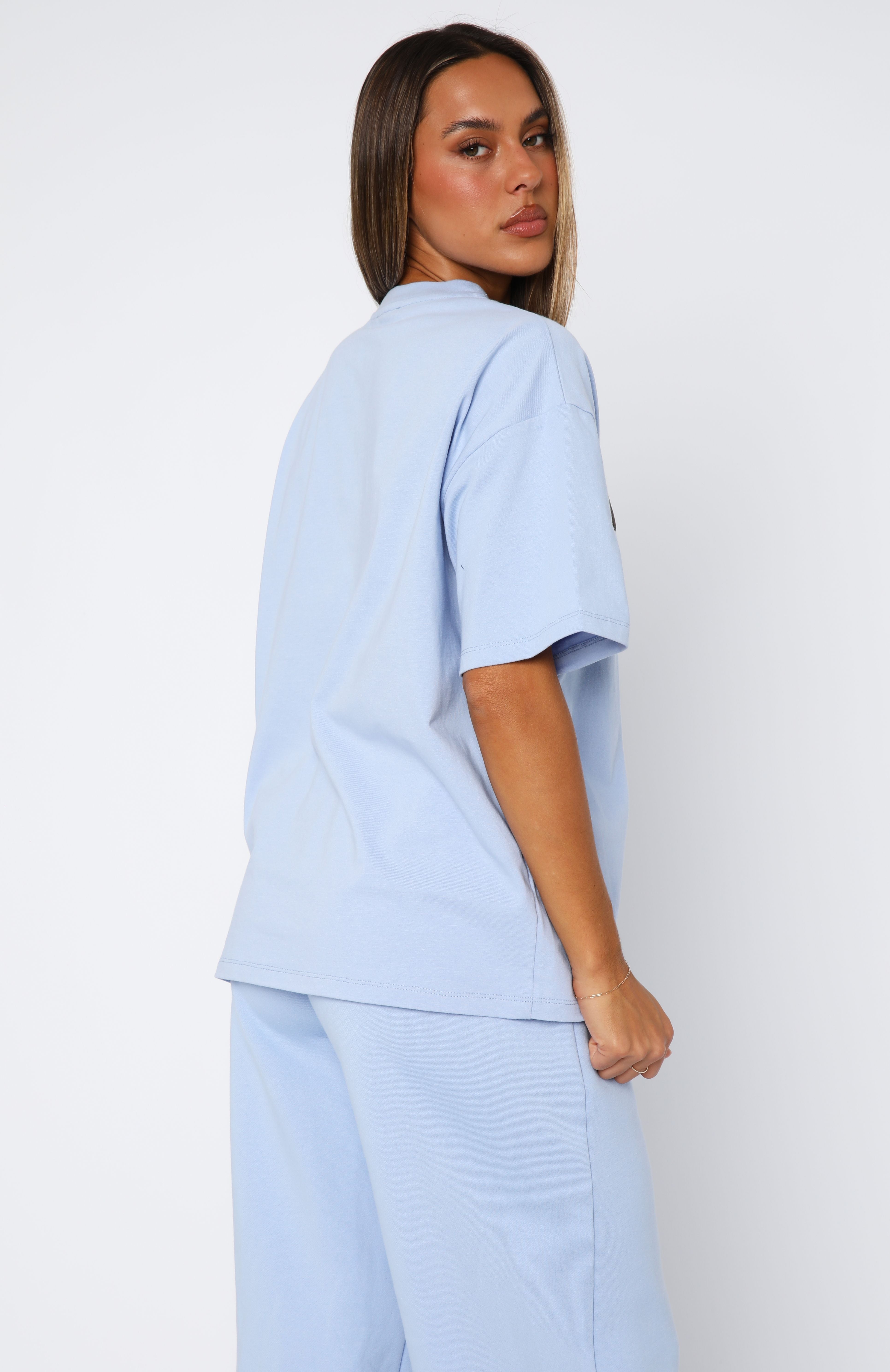 From The Archives Allora Oversized Tee Blue