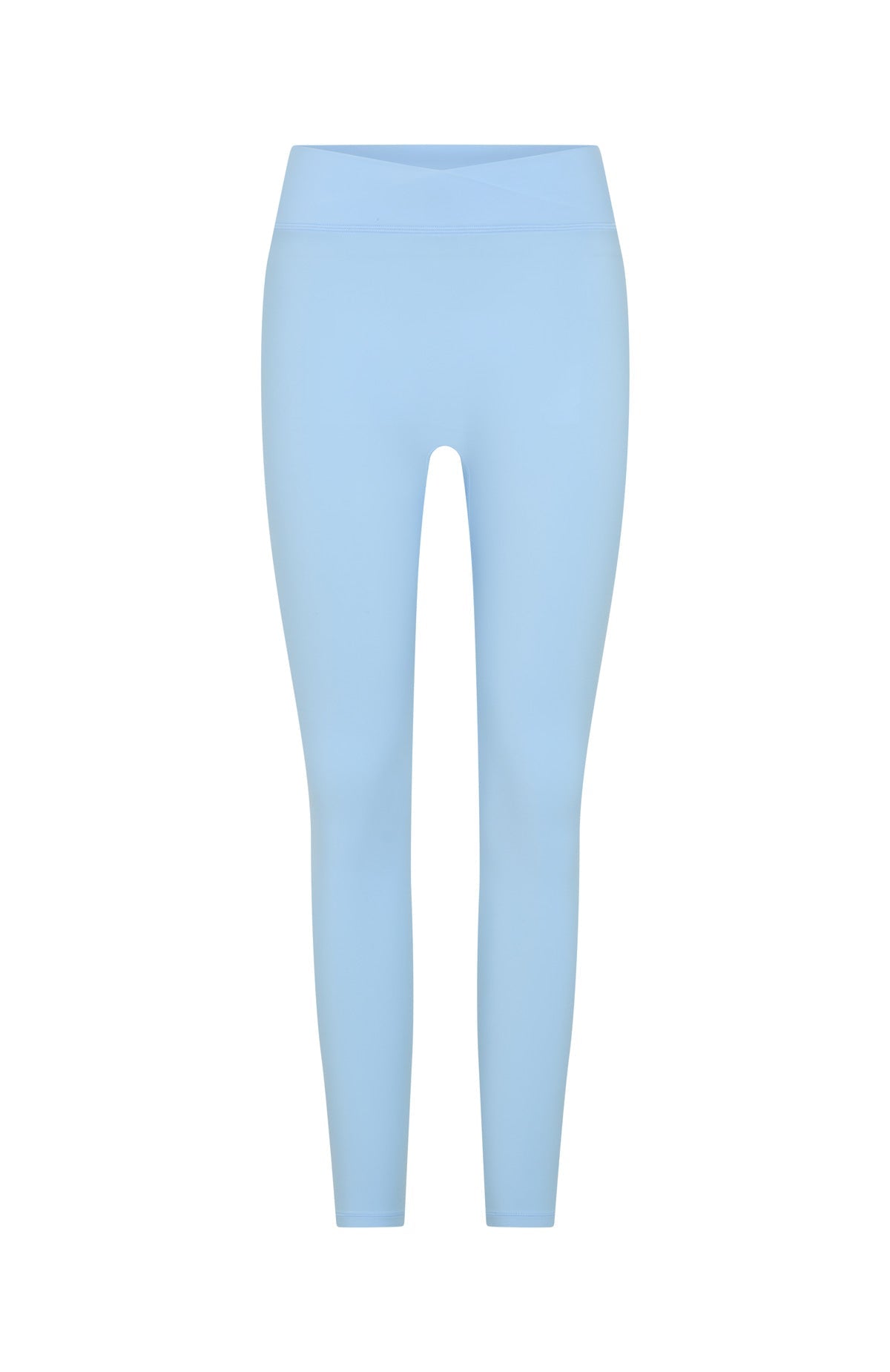 Ready Set Go Cross Front Leggings Baby Blue