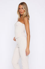 Next Chapter Strapless Bustier Bone