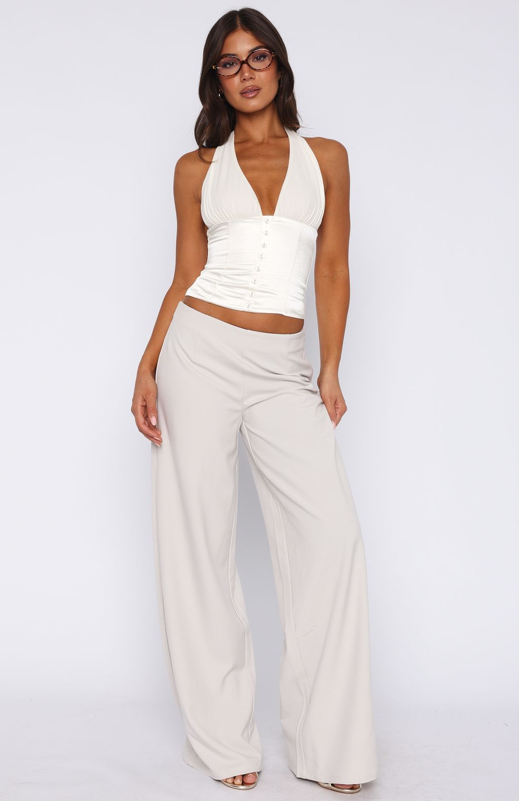 Walk With You Pants Bone