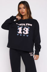 Lucky Thirteen Charise Long Sleeve Tee Navy