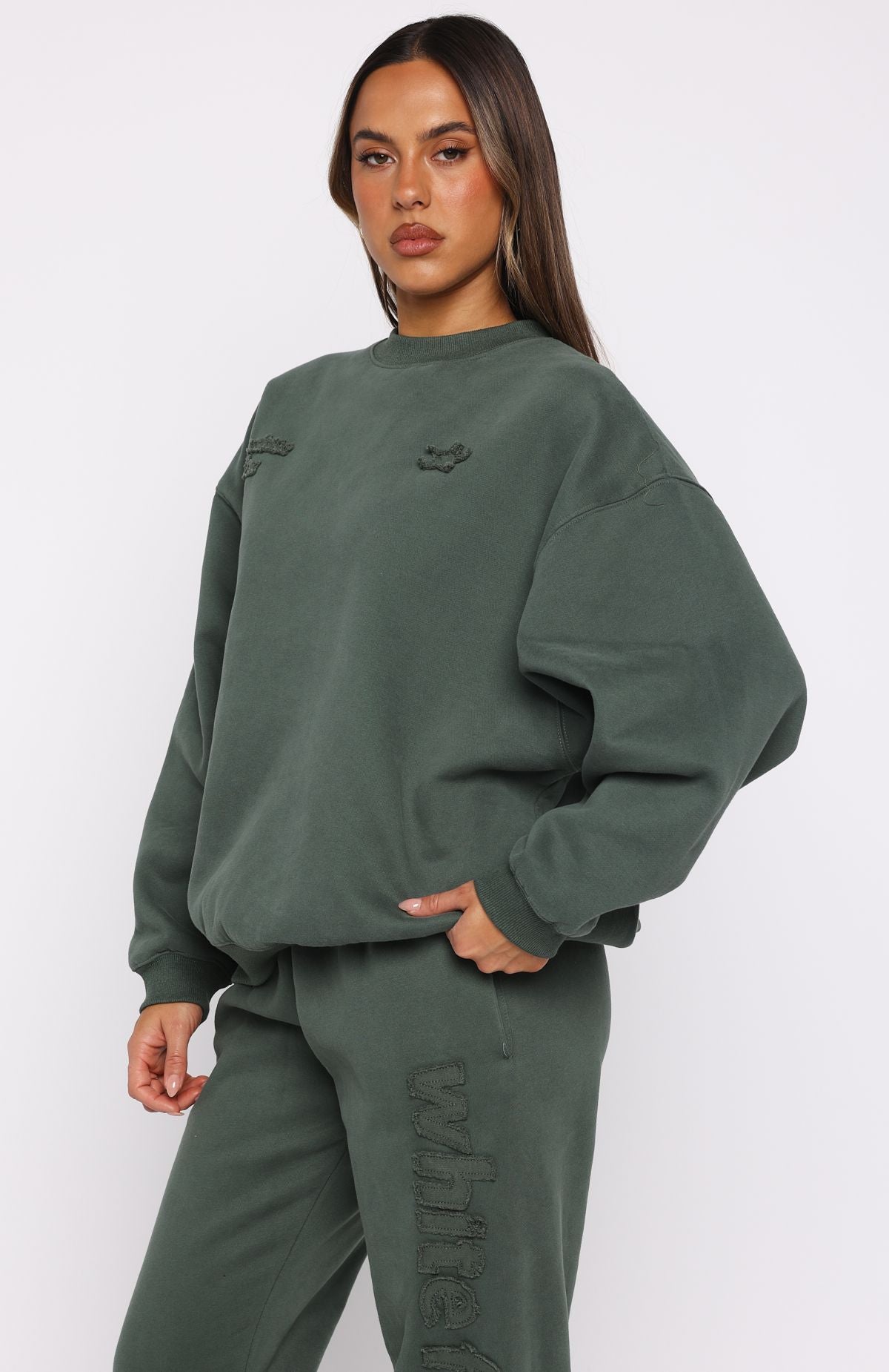 From The Archives Lexi Oversized Sweater Khaki