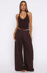 Figuring Out Feelings Pants Chocolate