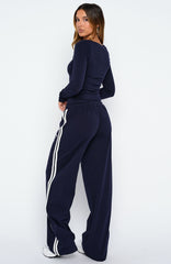 Found You Out Track Pants Navy