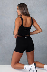 Shift Mid Rise Shorts 3.5" Black
