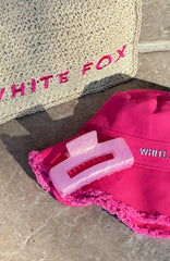 Brandi Hair Clip Pink