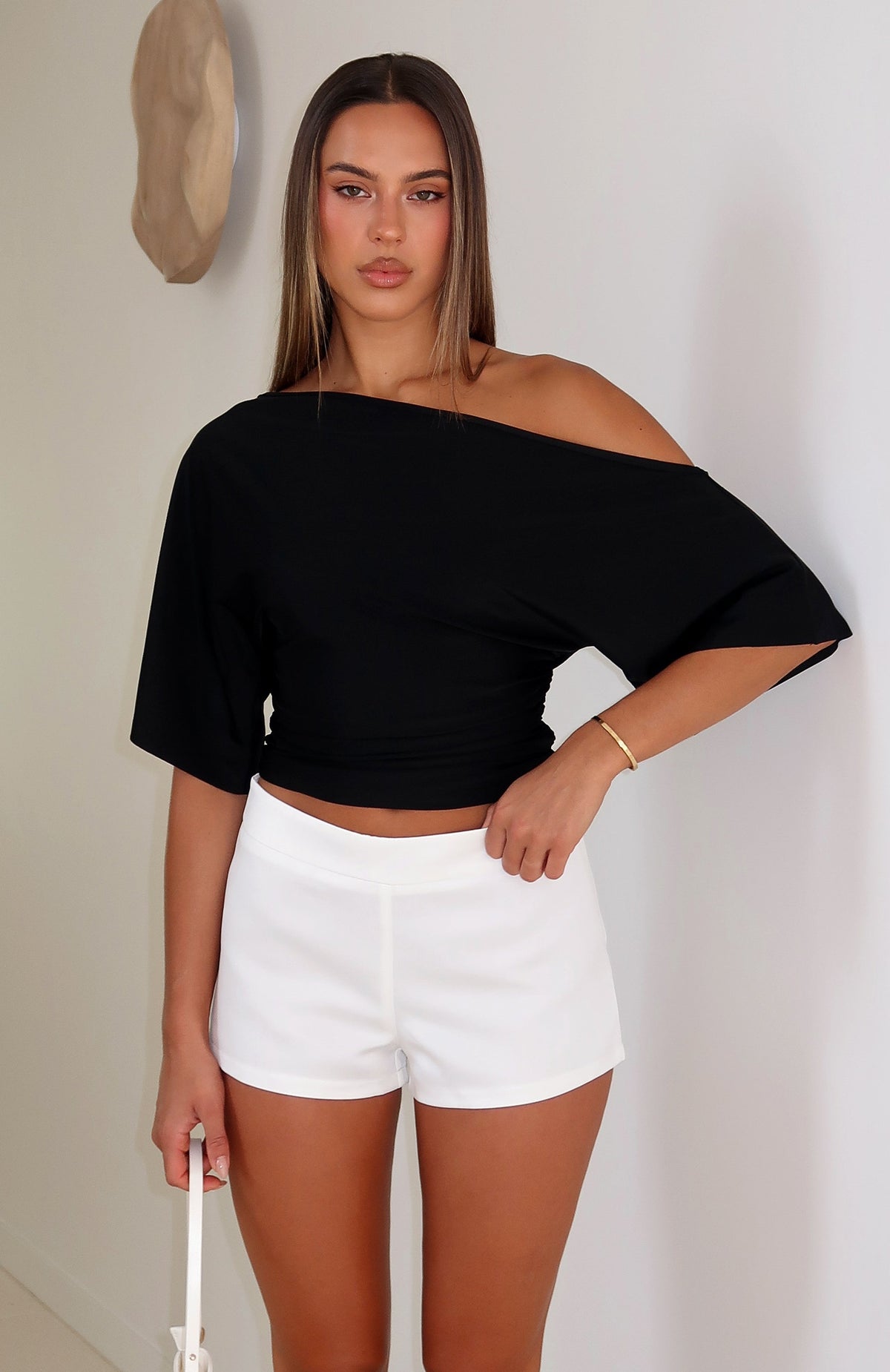 Closing Time Shorts White