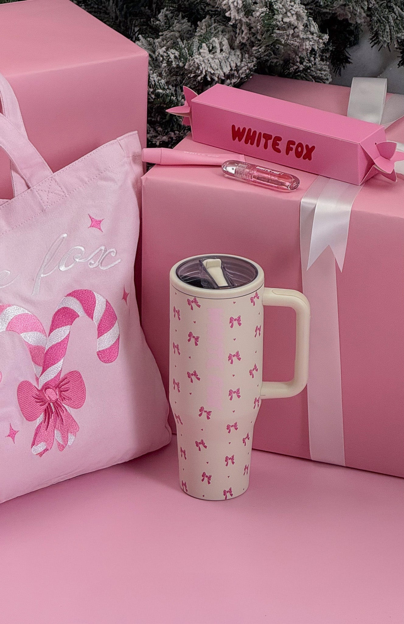 Colson Drink Bottle 1.2 Litre Cream Bows