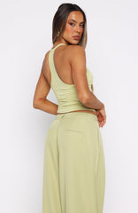 Figuring Out Feelings Tank Chartreuse