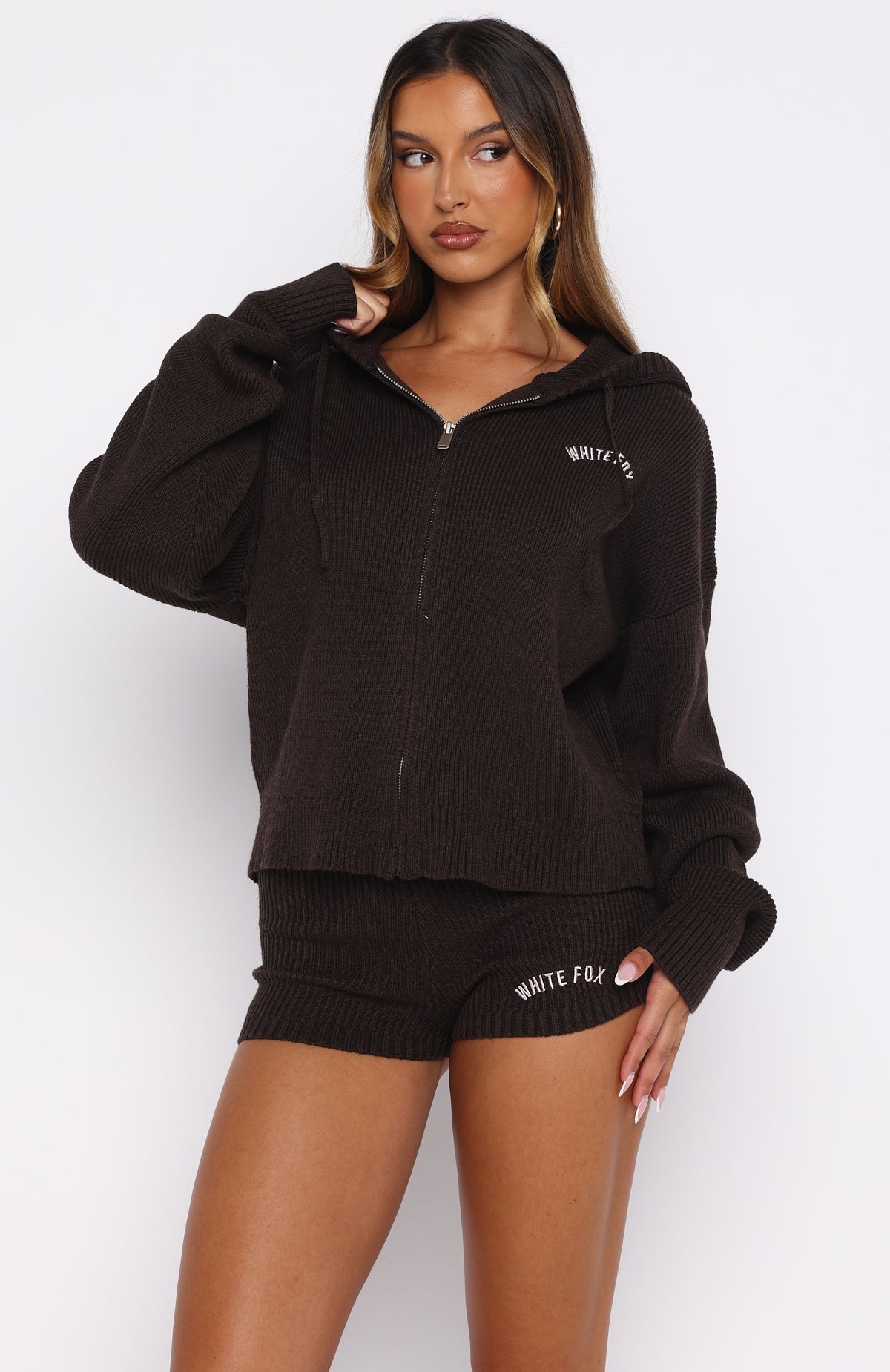 Floating By Knit Shorts Chocolate