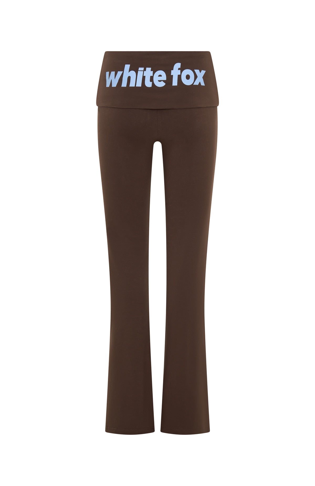 From The Archives Gigi Fold Over Flare Pants Chocolate