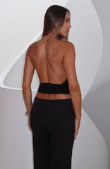 I Held The Ending Top Black