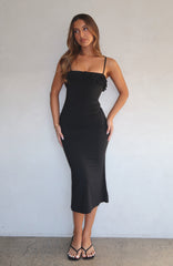 I'm Your Favourite Midi Dress Black