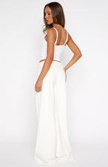 It's Now Or Never Pants White