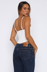 Jealousy Bustier White