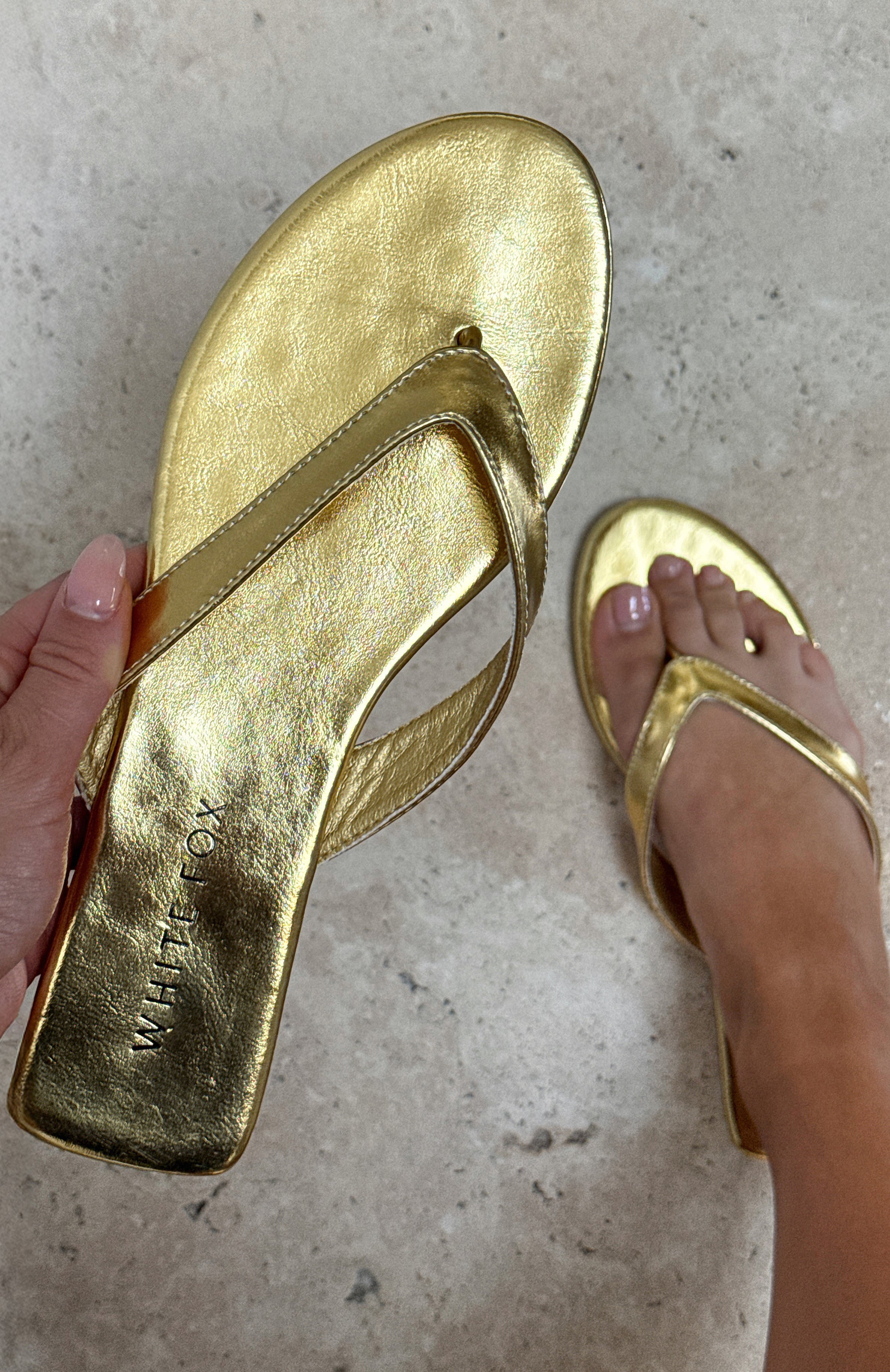 Leilani Sandals Gold