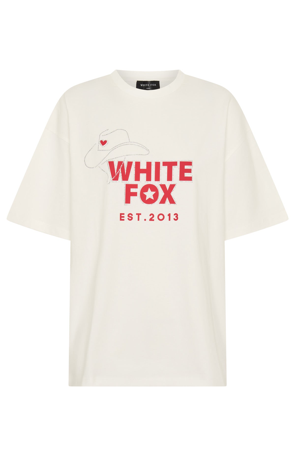 Loving On You Oversized Tee White