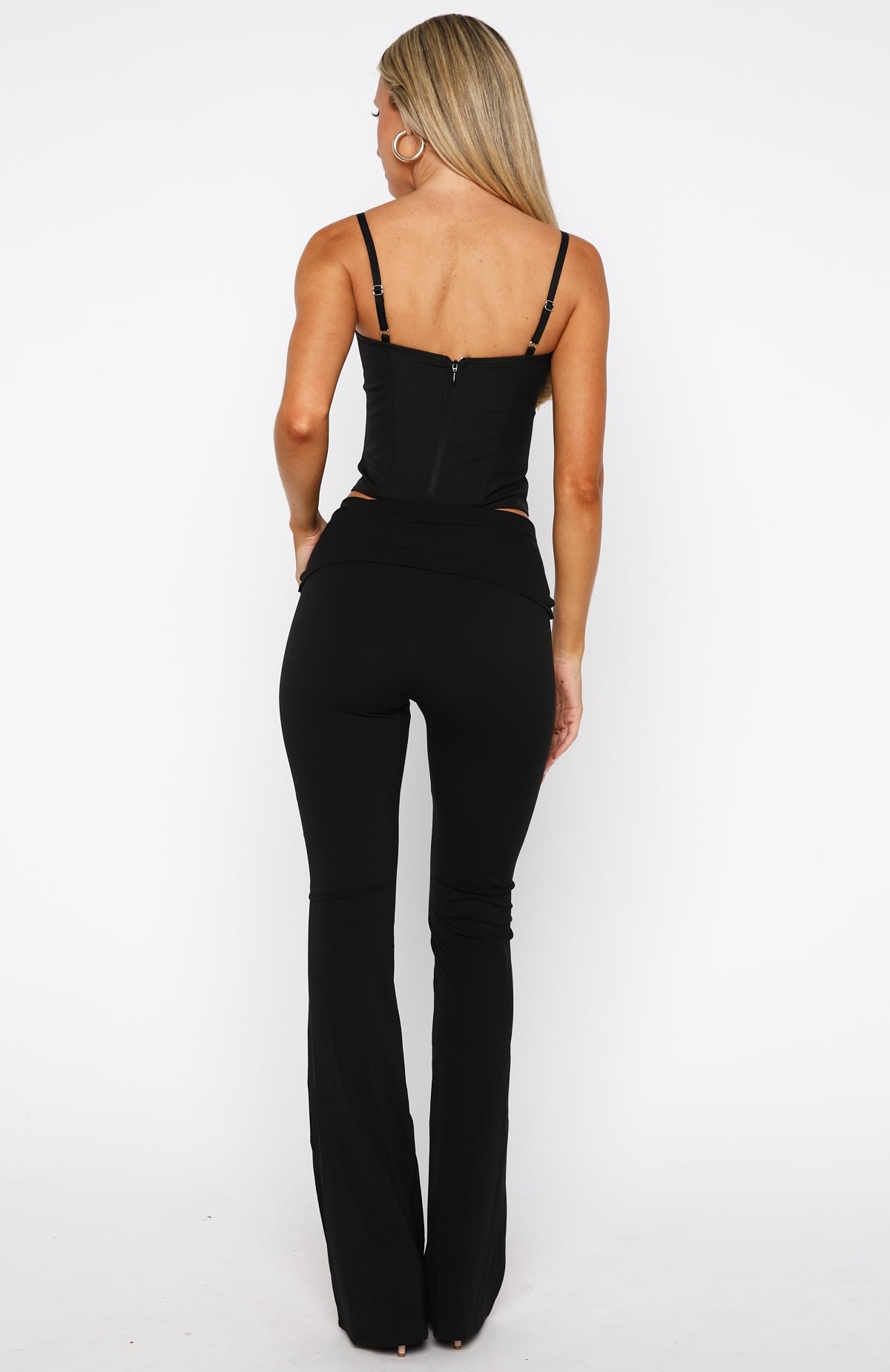 Never Leave Me Pants Black