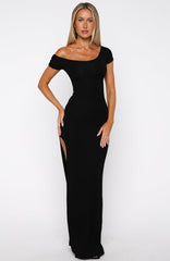 New Character Unlocked Maxi Dress Black