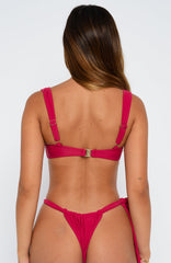 Elouera Bikini Top Cherry Red