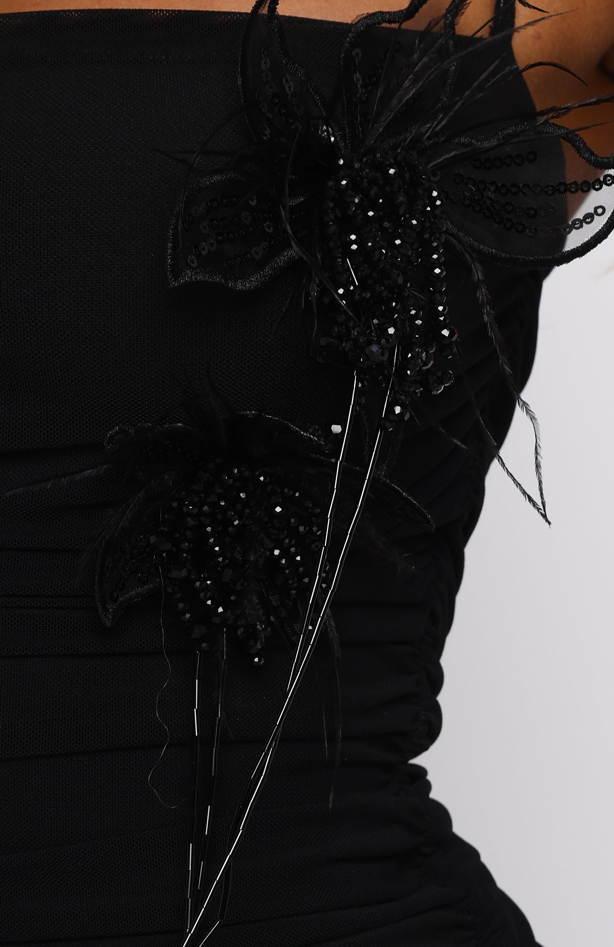 Over Drive Mini Dress Black