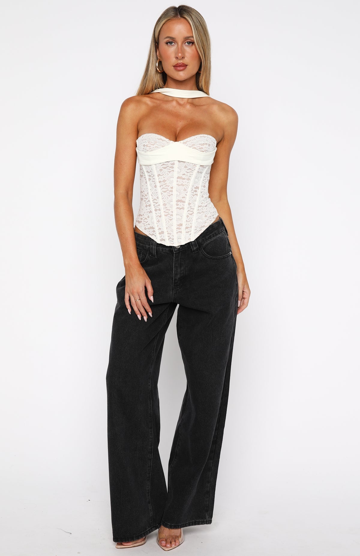 Parisian Love Story Bustier Cream