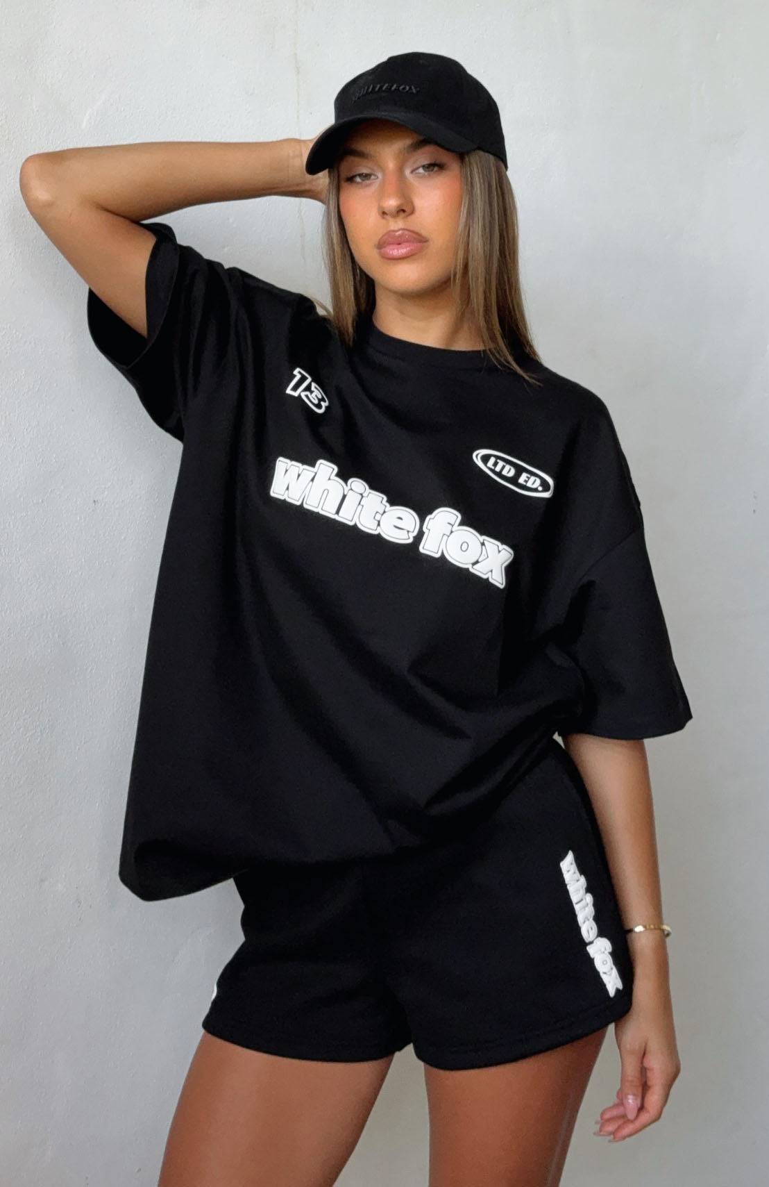 Ready To Go Oversized Tee Black