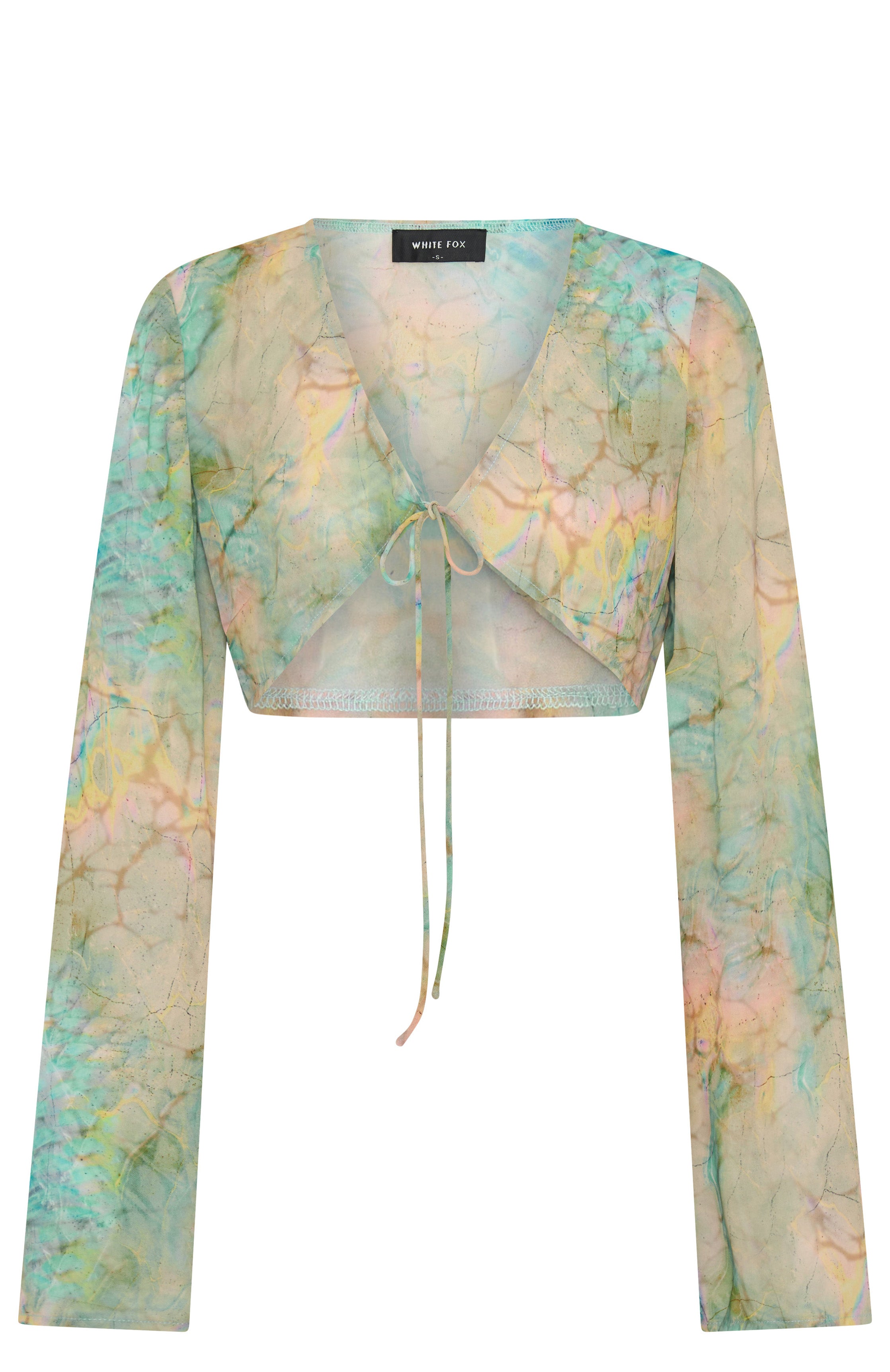 Riviera Long Sleeve Top Seaside Mottle