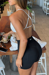 Rush Seamless Sports Bra White