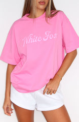 The Good Life Oversized Tee Pink