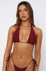 Danica Bikini Top Sangria