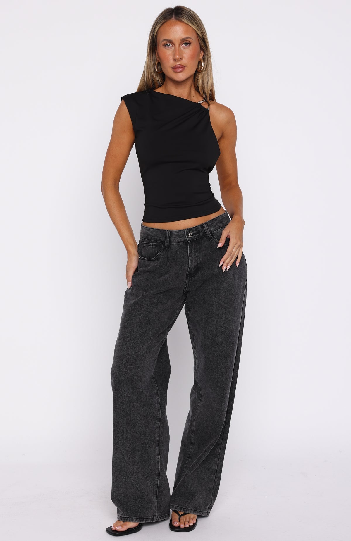 Time To Forget Top Black