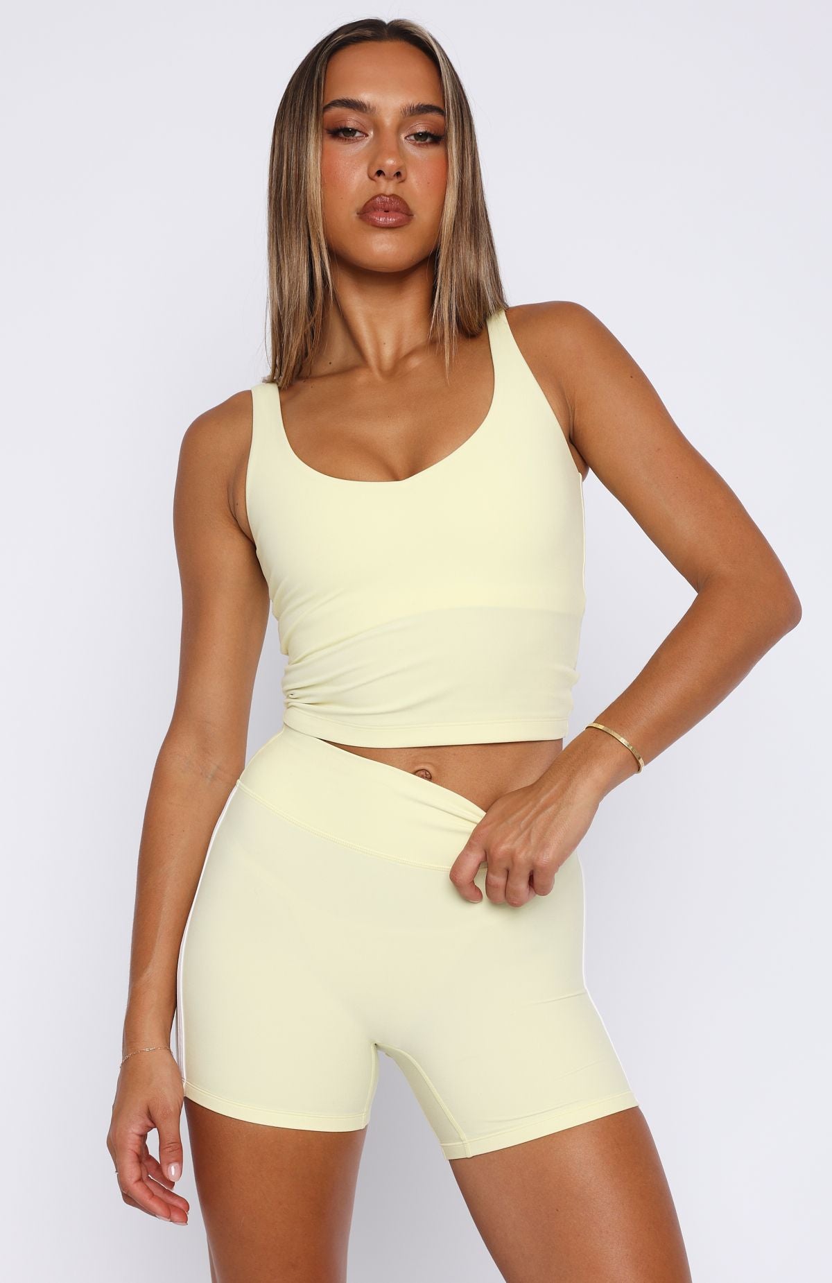 Balance Sports Active Tank Lemon